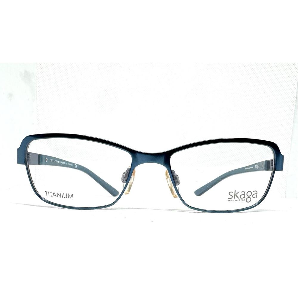 SKAGA 3871 LOTTA BRONZE GUNMETAL TEAL AUTHENTIC FRAMES EYEGLASSES 51-16